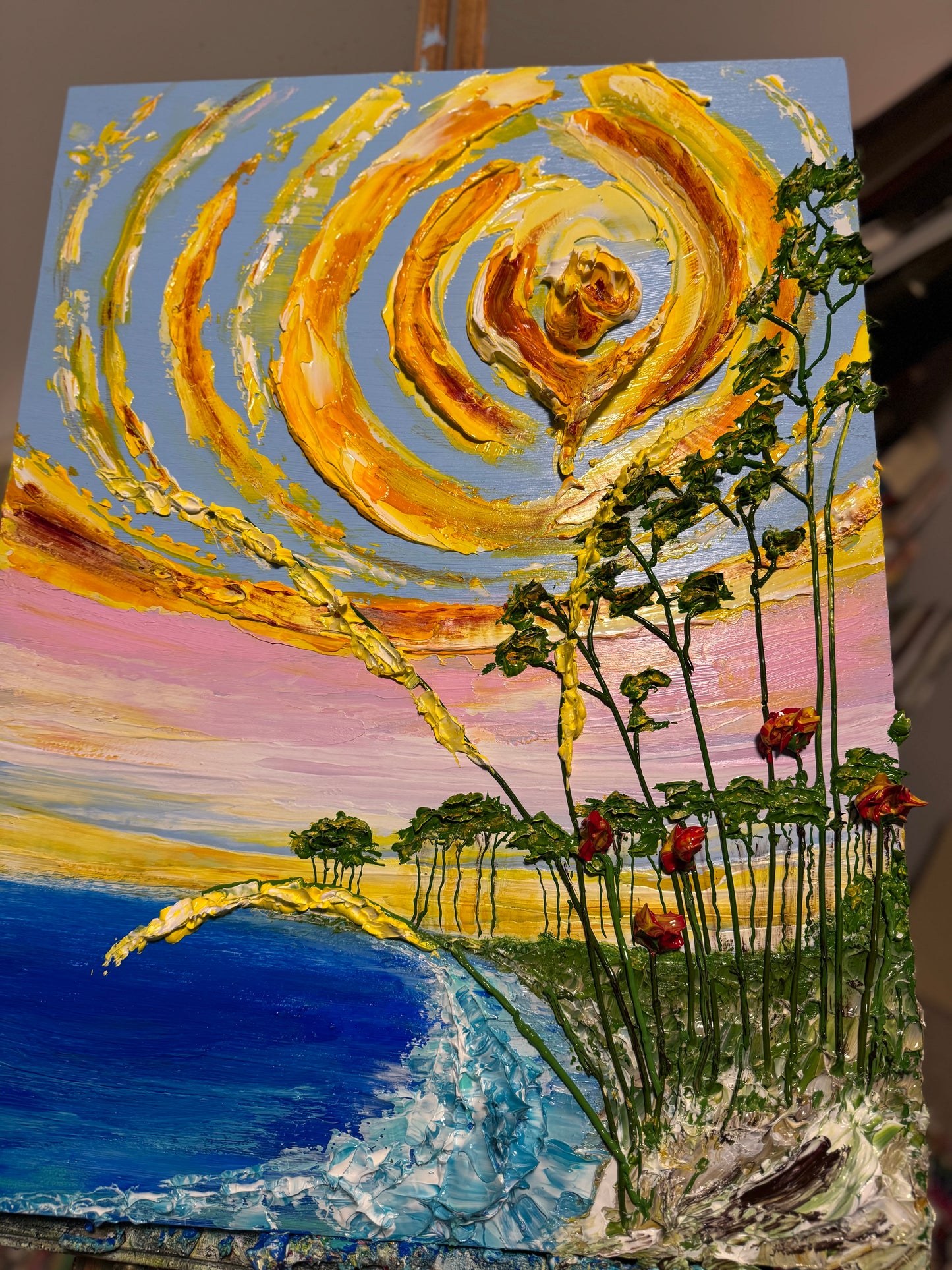 “Showering Light”