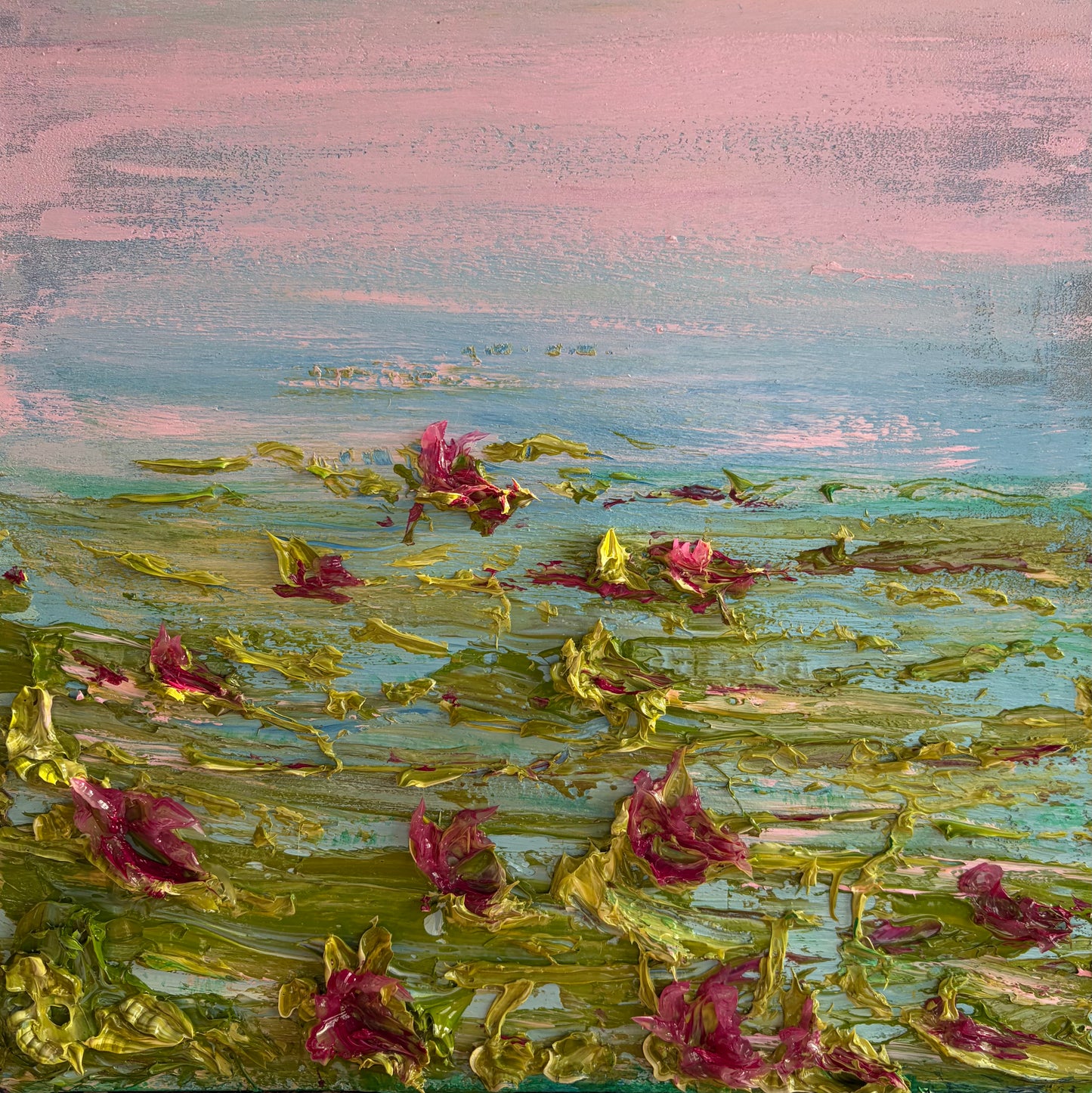 “Held By The Pond”