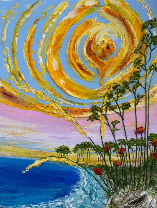 “Showering Light”