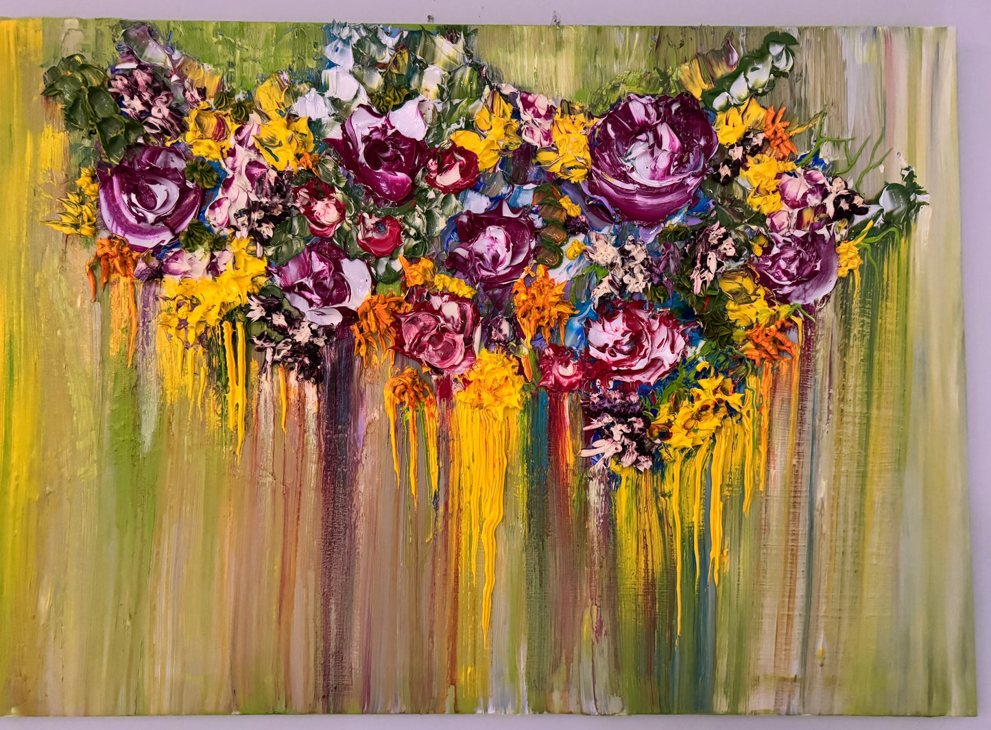 “Golden Drips Of Spring “